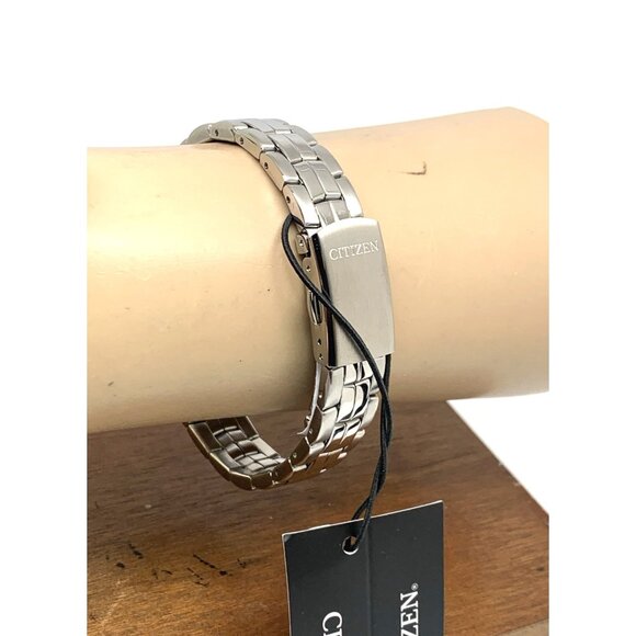 Citizen Women's Watch EQ0540-57A Quartz Silver Dial Day Date Petite 25mm Steel - Picture 11 of 15